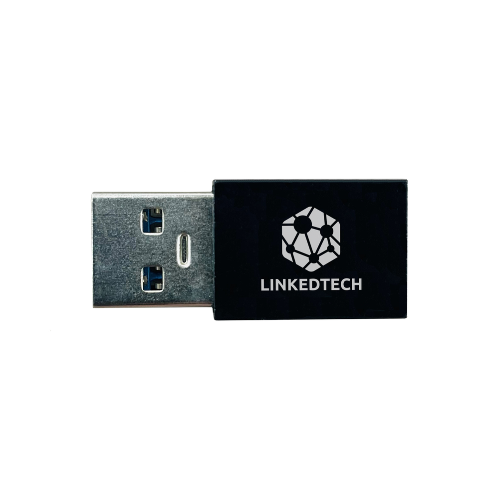 Branded USB to USB-C Adapter