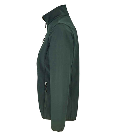 SOL'S Ladies Falcon Recycled Soft Shell Jacket Forest Green