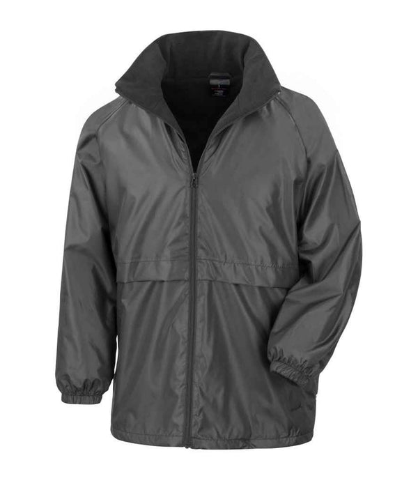 Result Core Micro Fleece Lined Jacket Black