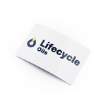 Branded Rectangle Shaped Fridge Magnet (55x85mm)
