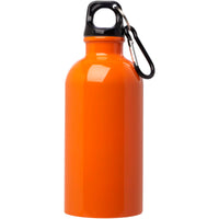 Oregon 400 ml RCS certified single wall stainless steel water bottle with carabiner