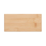 Branded Wireless charger in bamboo 5W