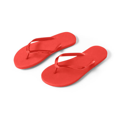 MAUPITI L / XL. Comfortable slippers with PE sole and PVC strap