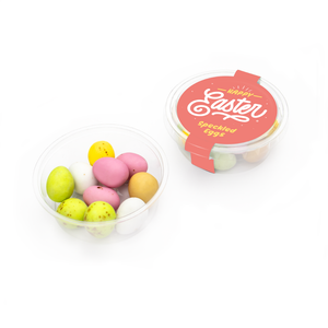 Eco Midi Pot with Speckled Eggs Bespoke