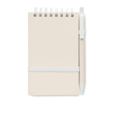 Branded A6 milk carton notebook set