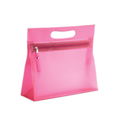 Branded Transparent cosmetic pouch