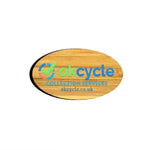 Bespoke Shape Bamboo Fridge Magnets