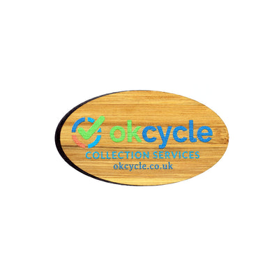 Bespoke Shape Bamboo Fridge Magnets