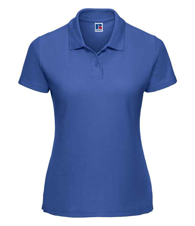 Branded Russell Ladies Classic Poly/Cotton Piqué Polo Shirt