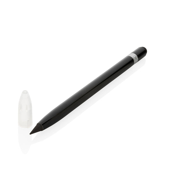 Branded Aluminum inkless pen with eraser
