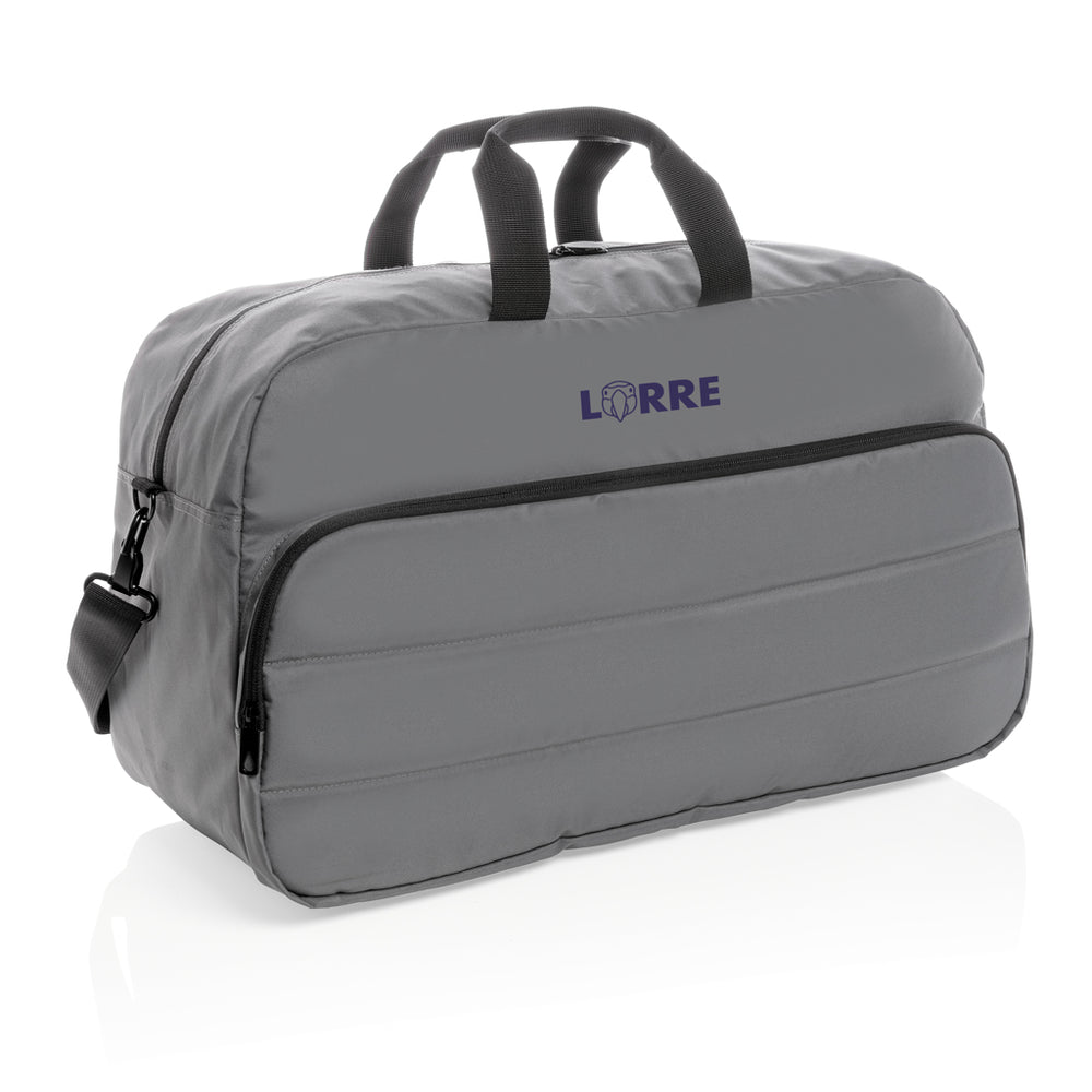 Branded Impact AWARE™ RPET weekend duffel