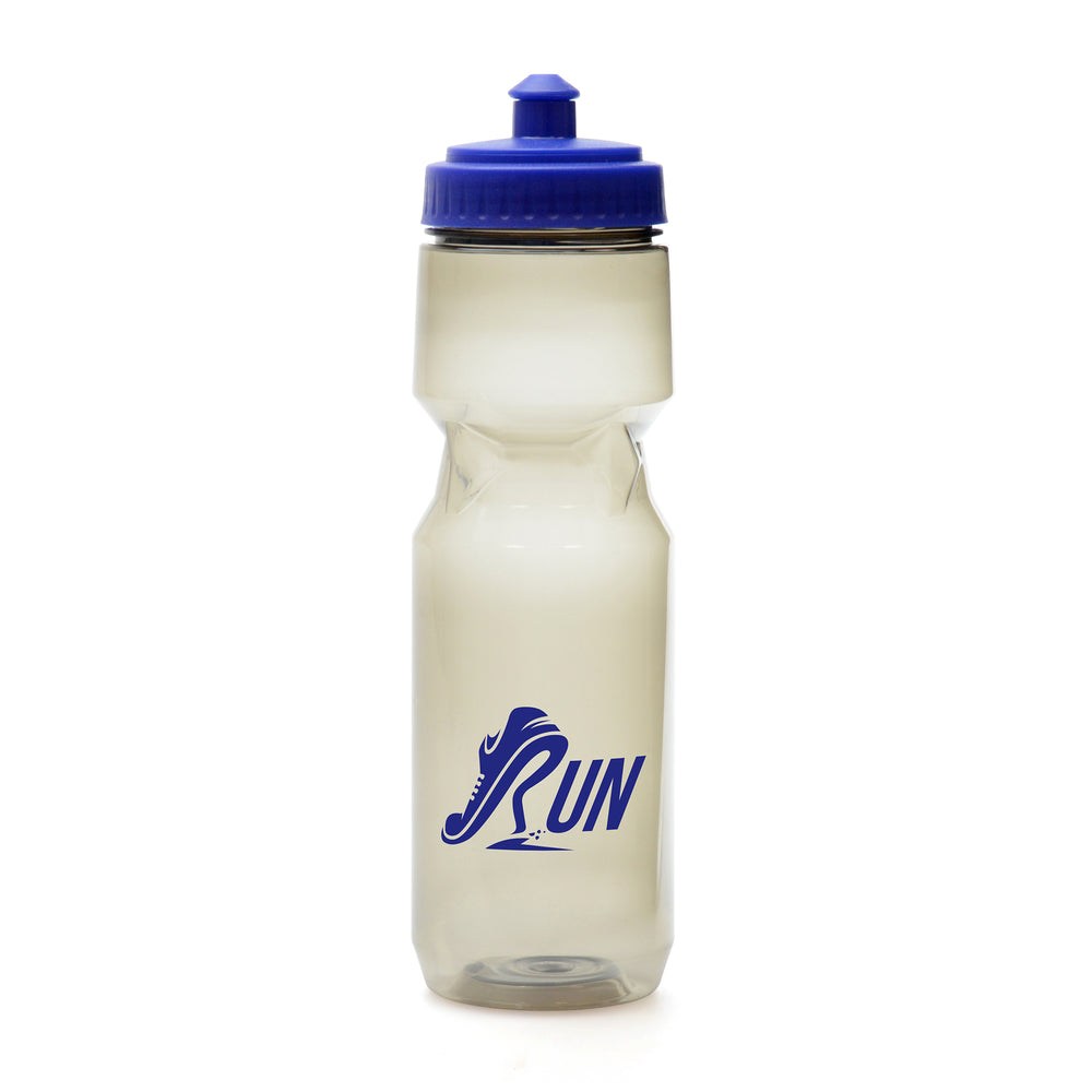 Branded Bilby 750ml OCEAN-BOUND RPET bottle with Squeeze Top Lid
