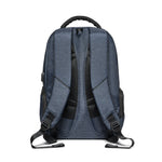 BOSTON. 17" Waterproof 2 Tone Nylon laptop backpack