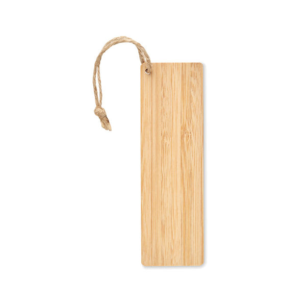Branded Bamboo bookmark