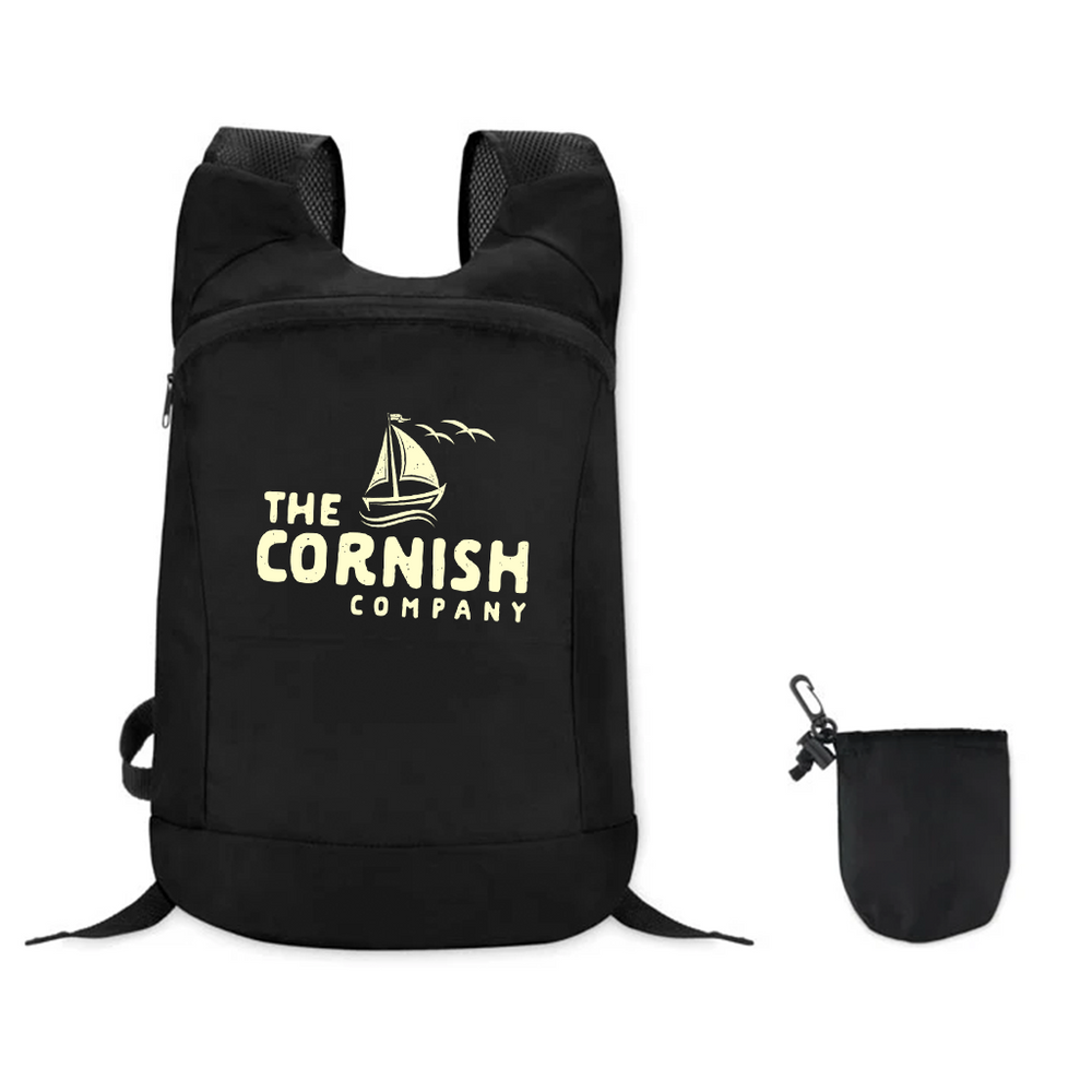 Branded Sports rucksack in ripstop