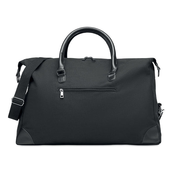 Branded Weekend bag in canvas 340gr/m²