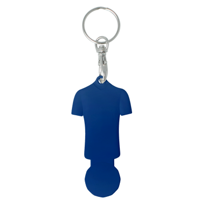 Shirt Shaped Trolley Stick Keyring
