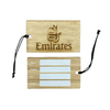 Branded Bamboo Luggage Tag