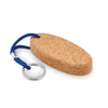 Branded Floating cork key ring