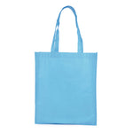 Branded Eco Friendly non woven PP long handled shopper with gusset