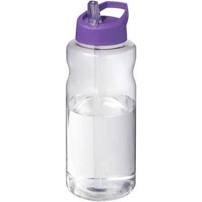 Branded H2O Active® Big Base 1 litre spout lid sport bottle