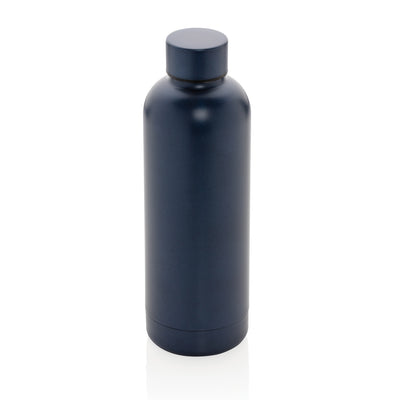 RCS Recycled stainless steel Impact vacuum bottle Blue