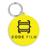 Recycled 55mm Circle Keyring