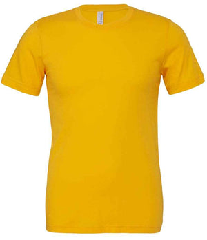 Canvas Unisex Crew Neck T-Shirt Gold