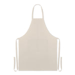 Branded Organic cotton apron 200 gr/m²