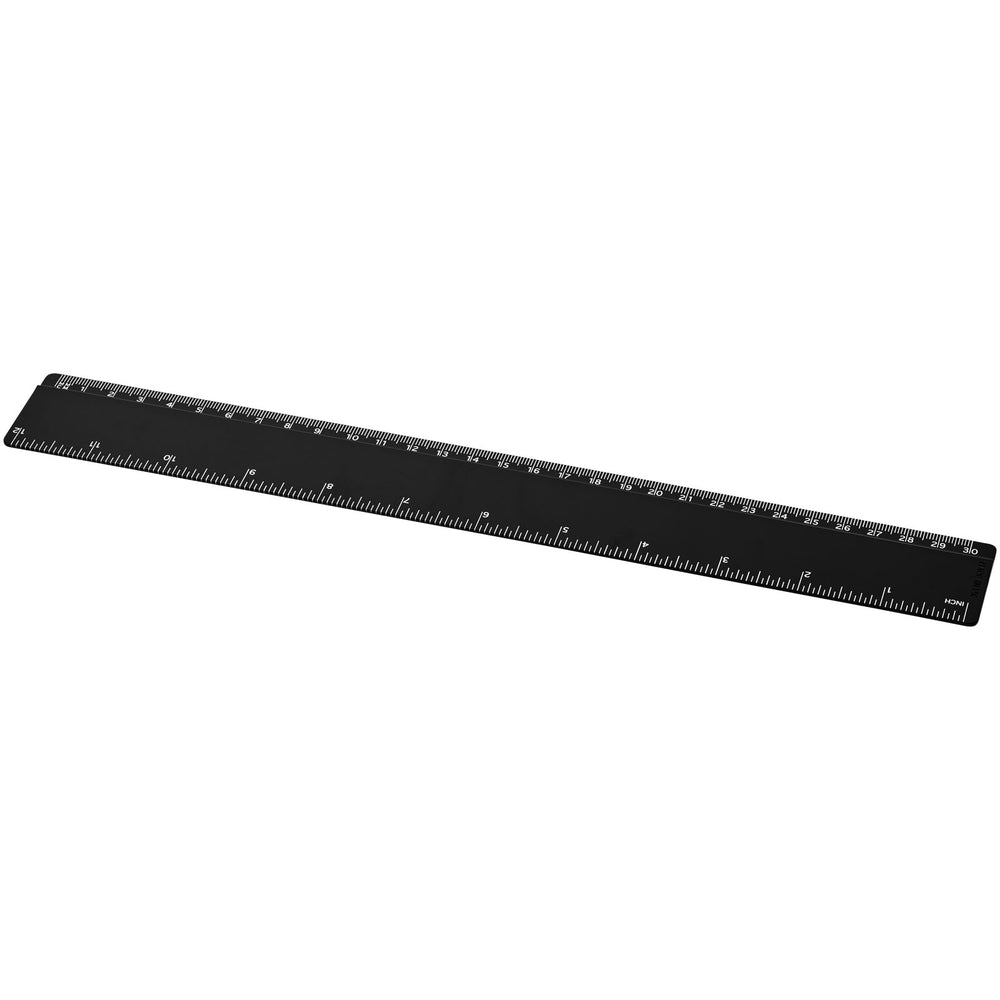 Branded Refari 30 cm recycled plastic ruler