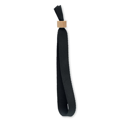 Branded RPET polyester wristband