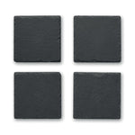 Branded Slate coasters with EVA bottom