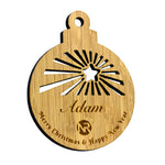 Bamboo Xmas Tree Decoration