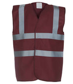 Yoko Hi-Vis Two Band and Braces Waistcoat