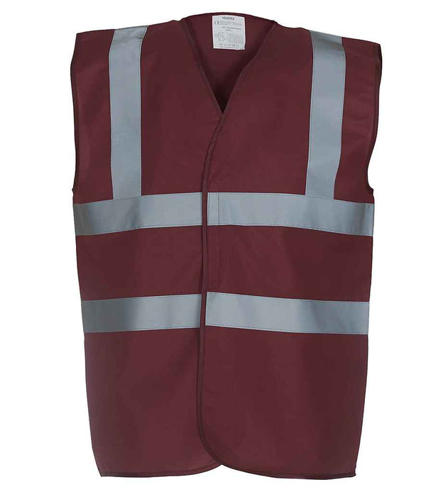 Yoko Hi-Vis Two Band and Braces Waistcoat