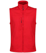 Regatta Flux Soft Shell Bodywarmer Classic Red/Seal Grey