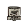Branded Metal Relief Cufflinks