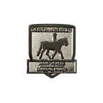 Branded Metal Relief Cufflinks