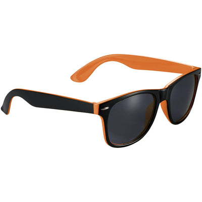Branded Sun Ray sunglasses with two coloured tones