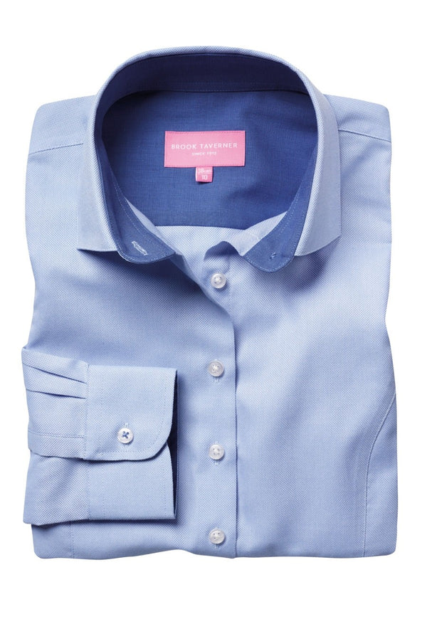 Branded Brook Taverner Aspen Royal Oxford Shirt