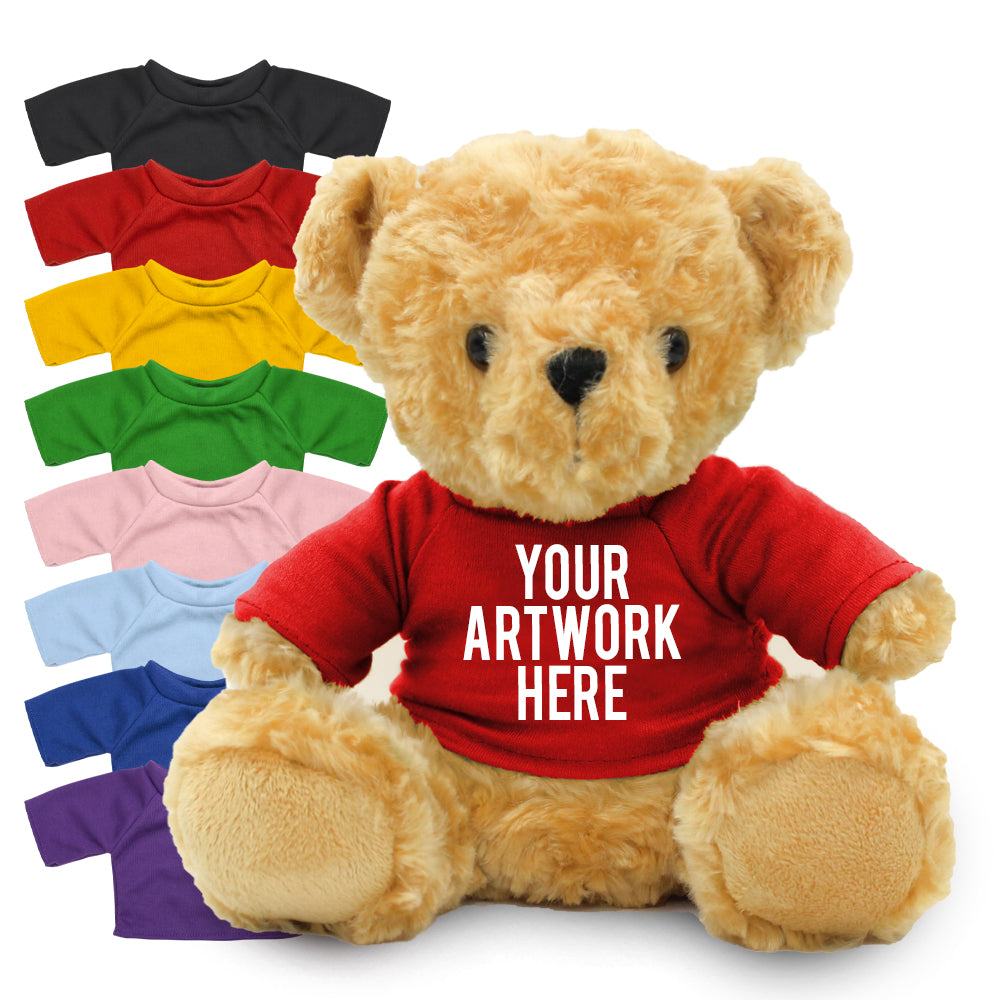 Branded Coloured T-Shirt Bear