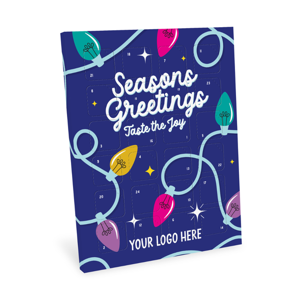 Branded Maxi Vegan Dark Chocolate Advent Calendars