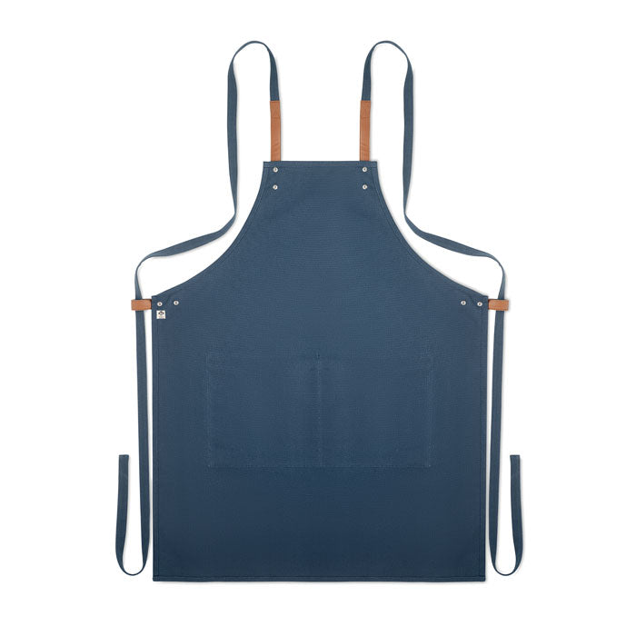 Branded Organic cotton apron 340 gr/m²