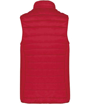 Kariban Ladies Lightweight Padded Bodywarmer Red