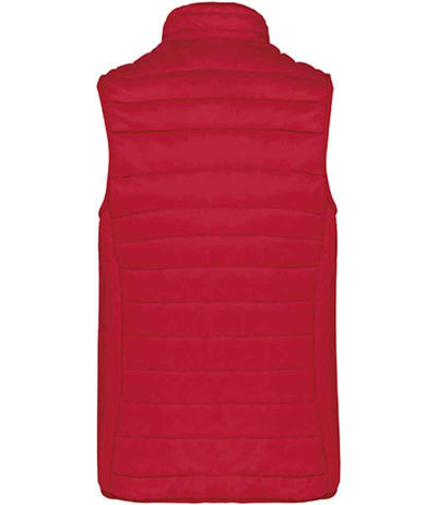 Kariban Ladies Lightweight Padded Bodywarmer Red