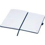 Branded Honua A5 recycled paper notebook with recycled PET cover