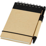 Branded Zuse A7 recycled jotter notepad with pen