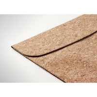Cork laptop bag magnetic flap 14"