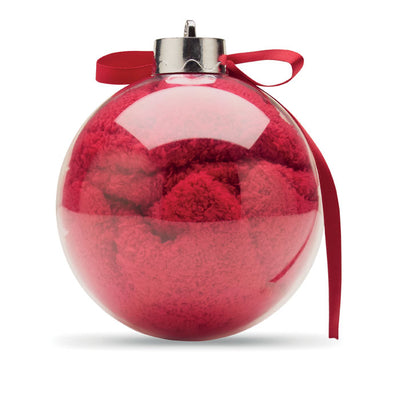 Santa socks in bauble