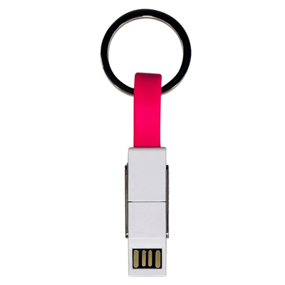Branded 4-in-1 Keyring Charging Cable